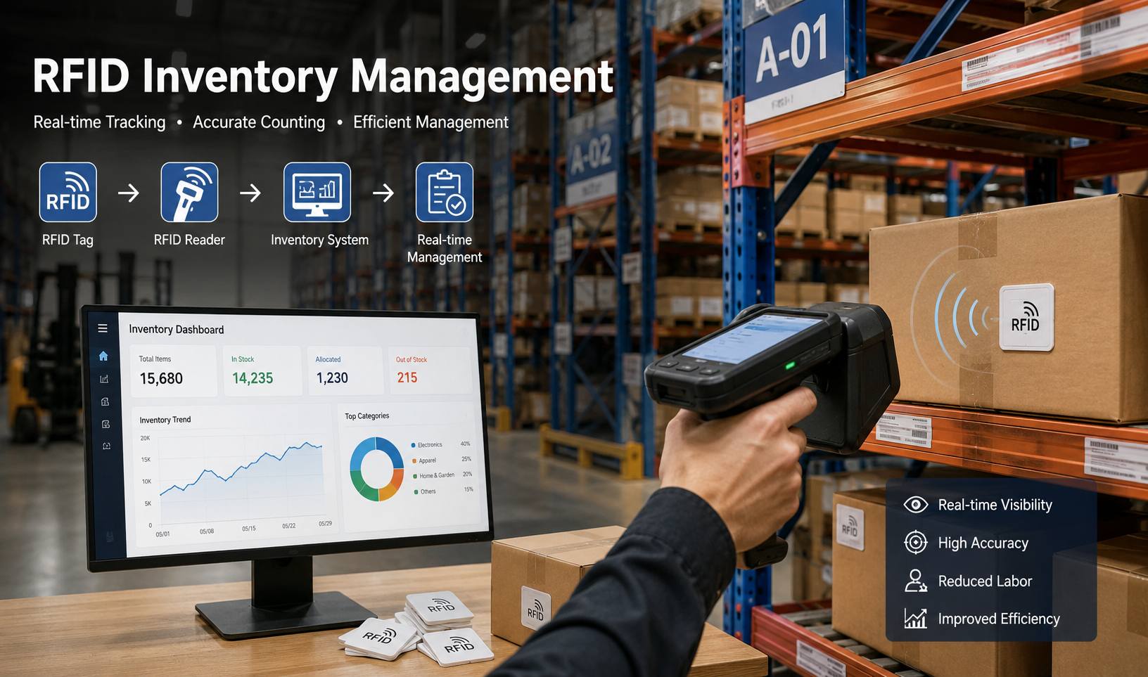 Gestion des stocks RFID
