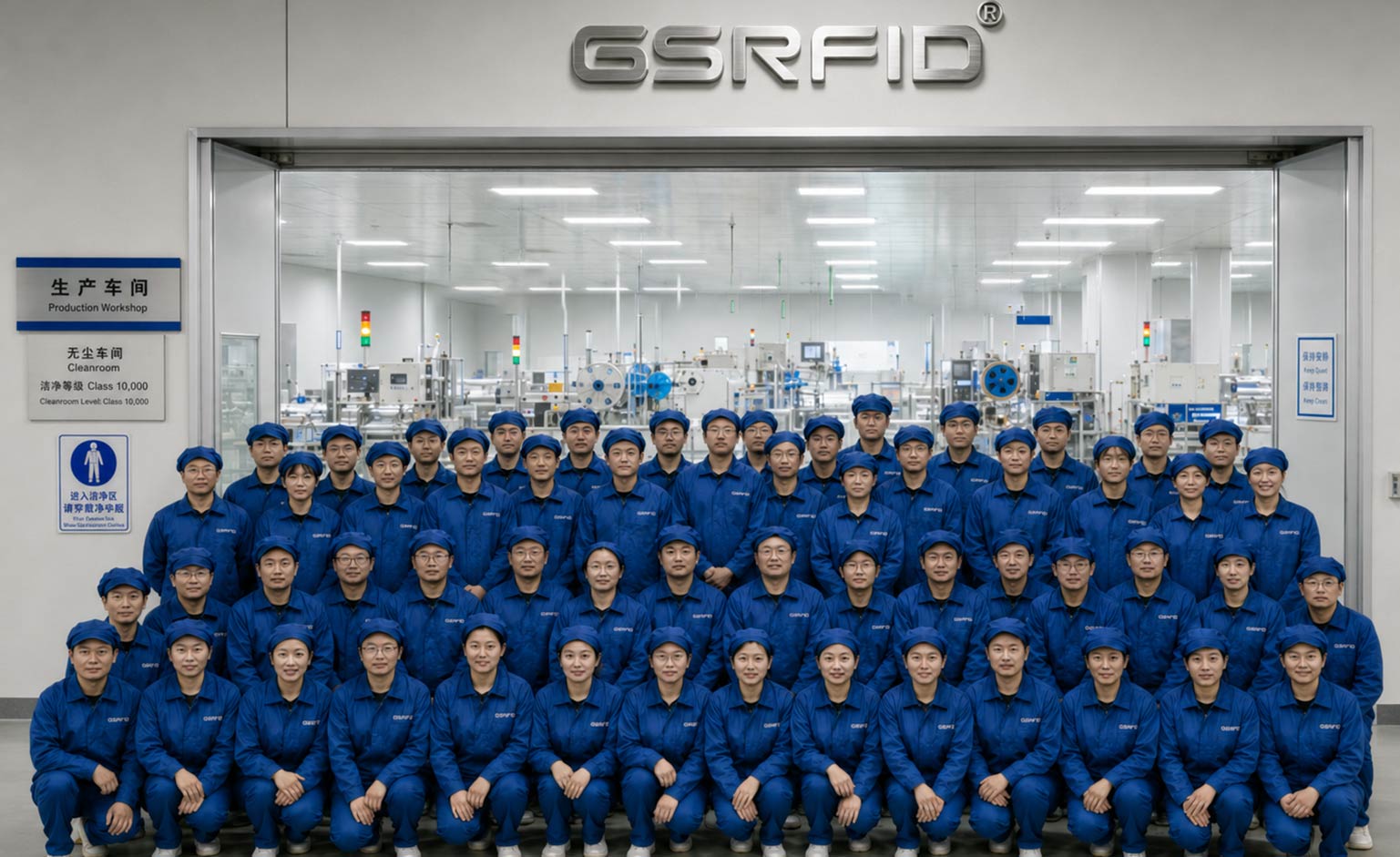 Personnel de l'atelier RFID